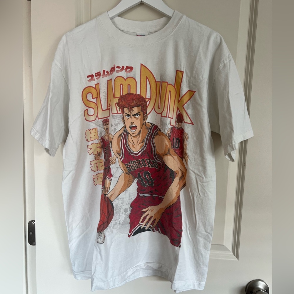 Vintage Slam Dunk anime tee